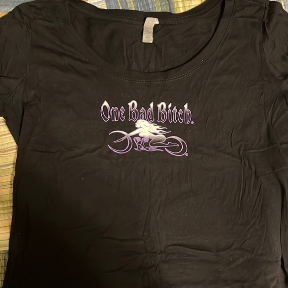 Steel Cowgirl Tops - Black tee by Steel Cowgirl